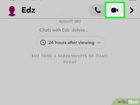 Image titled Call Friends on Snapchat Step 11