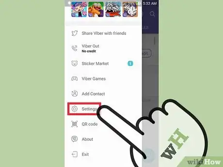 Image titled Block Mobile Numbers in Viber Step 3