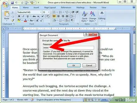 Image titled Remove Passwords from Microsoft Word 2007 Step 5Bullet2