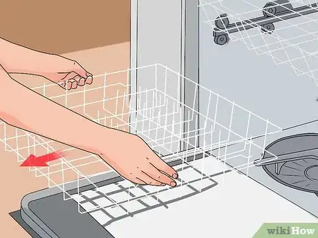 Image titled Clean a Dishwasher Filter Step 1