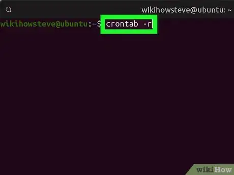 Image titled Set up a Crontab File on Linux Step 6