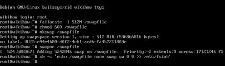 Image titled Debian sid cloud create swapfile.png