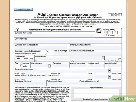 Image titled Get a Canadian Passport Step 5