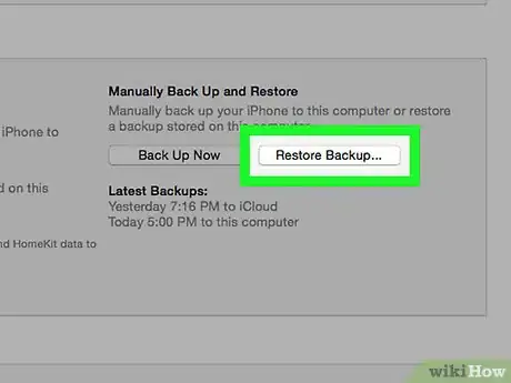 Image titled Back Up an iPhone to iTunes Step 13