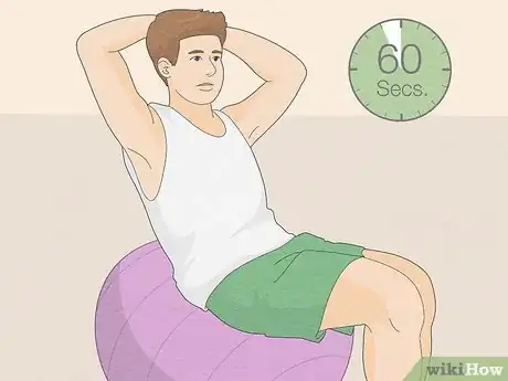 Image titled Do Sit Ups With an Exercise Ball Step 10