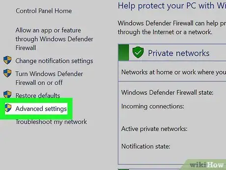 Image titled Block a Program with Windows Firewall Step 3