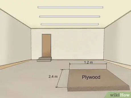 Image titled Store Plywood in a Garage Step 1