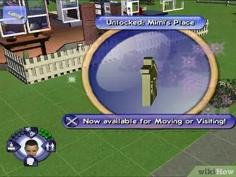 Image titled Get Married in The Sims Bustin' Out (PS2) Step 2