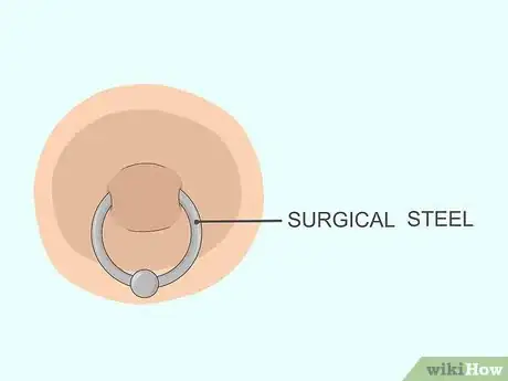 Image titled Clean a Nipple Piercing Step 9