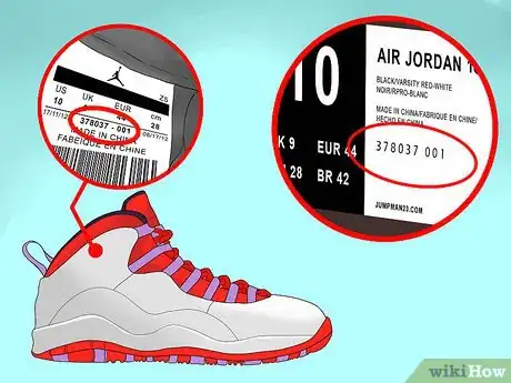 Image titled Tell if Jordans Are Fake Step 5