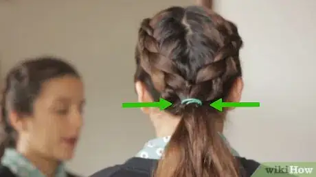 Image titled Do Braided Double Buns Step 12