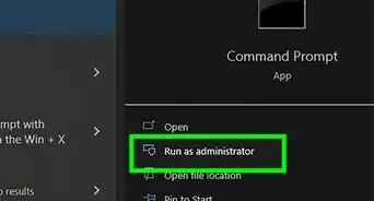 Open the Command Prompt in Windows