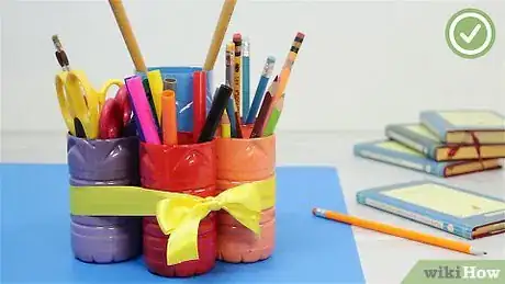 Image titled Make a Pencil Holder from a Water Bottle Step 17