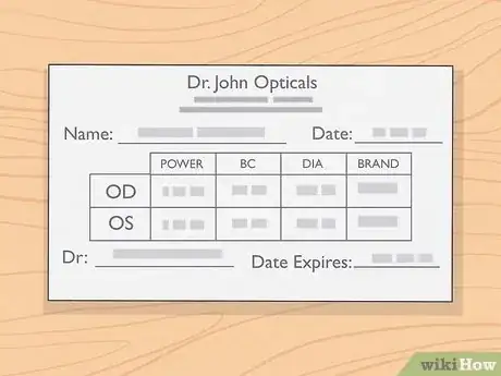 Image titled Read a Contact Lens Prescription Step 1
