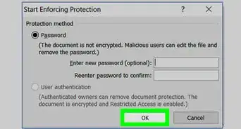 Password Protect a Microsoft Word Document