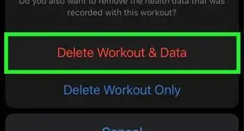 Delete a Workout on Apple Watch