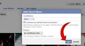 Create a Shared Album in Facebook