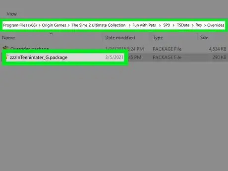 Image titled Sims 2 InTeen File G
