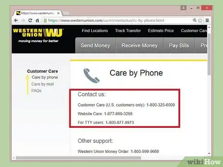 Image titled Make Changes to a Western Union Money Transfer Step 10