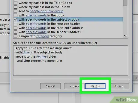 Image titled Filter Email in Outlook Step 24