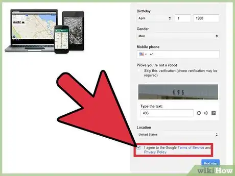 Image titled Make a Google Account Without Gmail Step 4