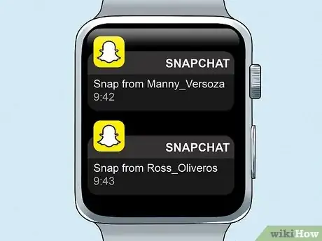 Image titled Get Snapchat on Apple Watch Step 4