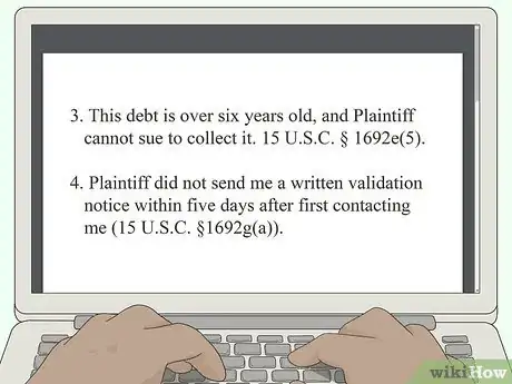 Image titled Answer a Summons for Debt Collection Step 7