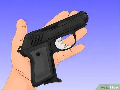 Image titled Grip a Pistol Step 1Bullet1