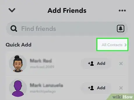 Image titled Add Friends on Snapchat Step 9