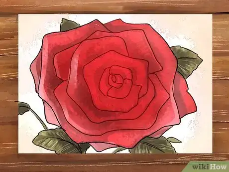 Image titled Draw a Rose Step 10