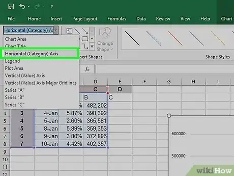 Image titled Change X Axis Scale in Excel Step 3