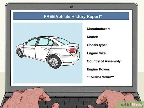 Image titled Check Vehicle History for Free Step 1