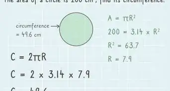 Find the Circumference of a Circle Using Its Area