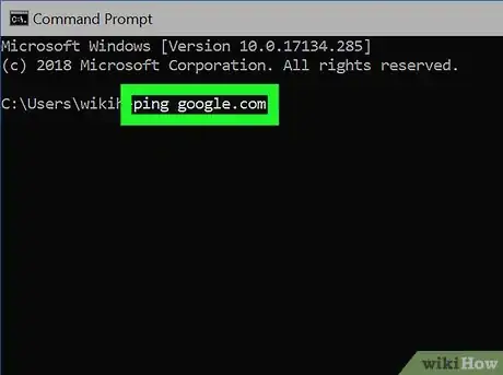 Image titled Get Website Information Using Command Prompt Step 4