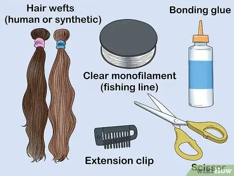 Image titled Make Hair Extensions Step 7