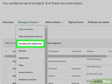 Image titled Clean an Email List in Mailchimp Step 12