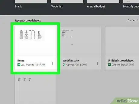 Image titled Total a Column on Google Sheets on PC or Mac Step 2