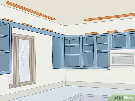 Image titled Extend Cabinets to the Ceiling Step 4