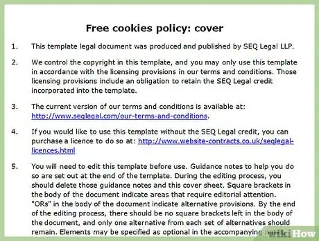 Image titled Create a Website Cookie Policy Step 2