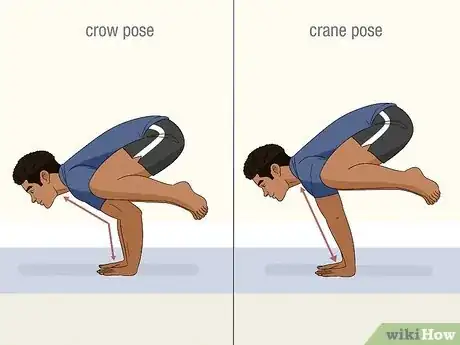 Image titled Do the Crow Pose (Yoga) Step 1