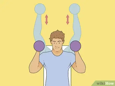 Image titled Dumbbell Press Step 11