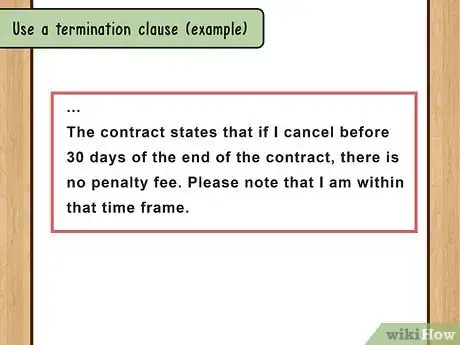 Image titled Terminate a Contract Step 1