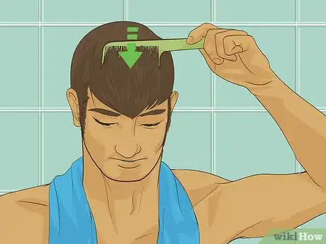 Image titled Cut Bangs for Men Step 3