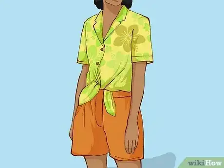 Image titled Dress Up for a Hawaiian Theme Party Step 1