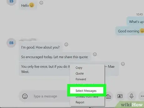 Image titled Save a Text Chat on Skype Step 4