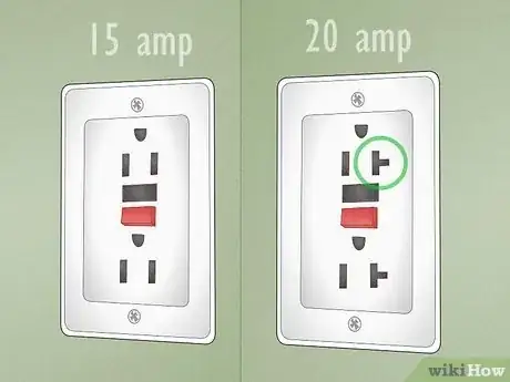 Image titled 15 Amp vs 20 Amp Outlet Step 3