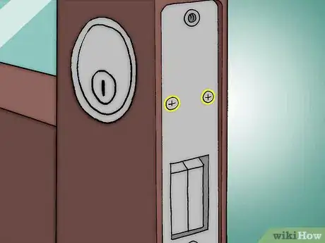 Image titled Change a Mortise Lock Cylinder Step 3