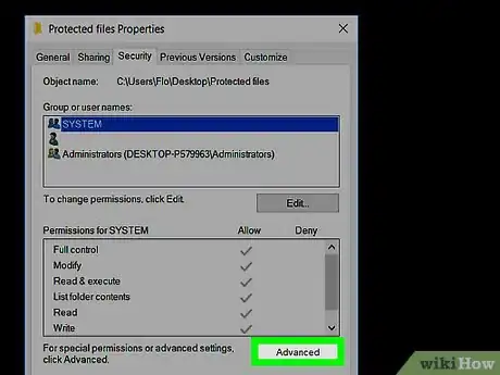 Image titled Change File Permissions to Bypass TrustedInstaller Step 3