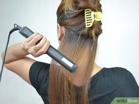 Image titled Flat Iron Hair Step 10