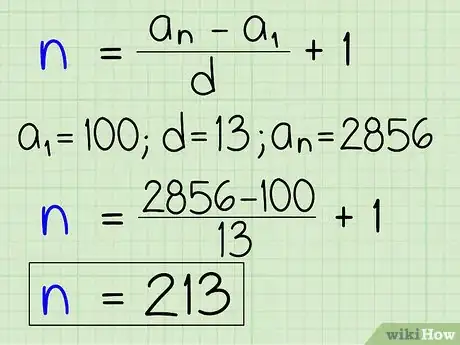 Image titled Find Any Term of an Arithmetic Sequence Step 14